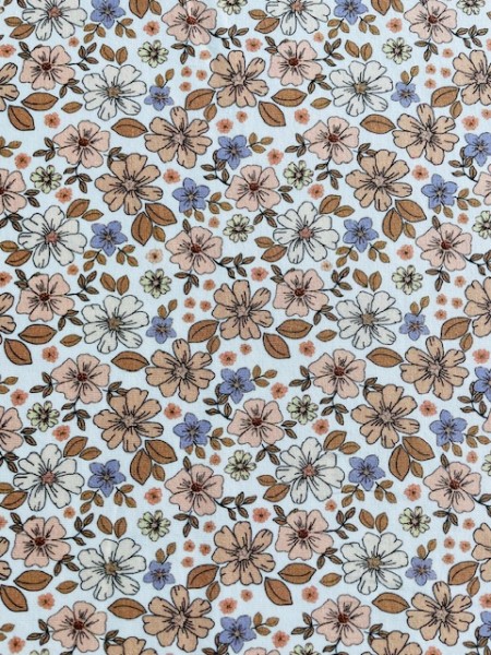 baumwolljersey-sommerblume pastell flieder stoffe